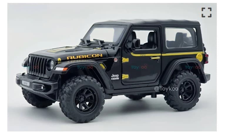 Jeep Wrangler Die Cast